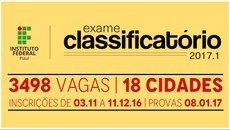 Inscrições de candidatos serão recebidas a partir do dia 3 de novembro