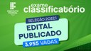 Os interessados poderão ser inscrever no Exame Classificatório de 12 de novembro a 12 de dezembro