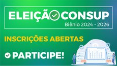 Os interessados devem se candidatar em chapas