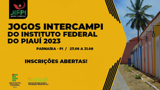 O evento ocorrerá em Parnaíba, de 27 a 31 de agosto