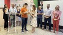 A cerimônia contou com a presença de aprovados, oriundos de escolas públicas e privadas, que tiveram as maiores notas no processo seletivo