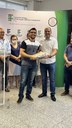 A cerimônia contou com a presença de aprovados, oriundos de escolas públicas e privadas, que tiveram as maiores notas no processo seletivo