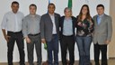 Gestores das instituições que assinaram o acordo nesta terça-feira