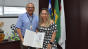 Os dados foram apresentados ao reitor Paulo Borges pela ouvidora-geral Cléia Oliveira