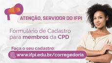 A ação é da Corregedoria-Geral do IFPI