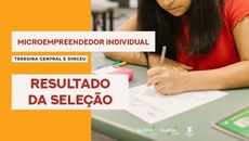 seleção ocorreu mediante sorteio eletrônico das inscrições