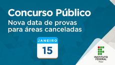 As provas são para as áreas de Agropecuária/Zootecnia Direito e Disciplinas Pedagógicas.