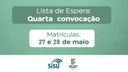 Os candidatos convocados devem realizar matrícula on-line