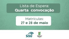 Os candidatos convocados devem realizar matrícula on-line