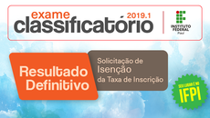 Confira o resultado definitivo