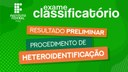 Confira o resultado preliminar