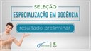 Confira resultado preliminar