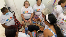 Atividade de letramento digital para idosos