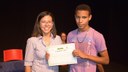 Entrega de certificado do Pronatec Jovem Aprendiz