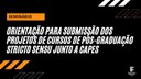 Inscrições abertas