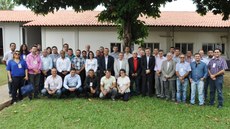 Representantes das instituições que integram a aliança
