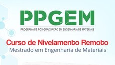 O curso ocorrerá nos dias 17, 18, 19, 24, 25 e 26 de novembro, das 16h às 20h, no Google Meet