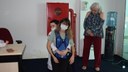 Na atividade prática foram trabalhados os temas de engasgo por corpo estranho, desmaio, fraturas/luxações e parada cardiorrespiratória