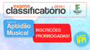 Confira o novo cronograma