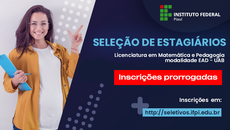 Inscrições podem ser feitas até 30 de setembro