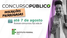 Os concursos são organizados pela Comissão de Seleção de Pessoal (CSEP) do IFPI.