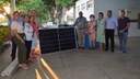 Entrega de kits na área de fruticultura