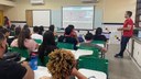 A iniciativa foi acompanhada por mais de 1.000 estudantes de licenciatura