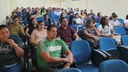 A iniciativa foi acompanhada por mais de 1.000 estudantes de licenciatura