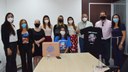 A jovem conheceu de perto o cotidiano da gestão, participou de reunião com diretores de campi, coordenadores de projetos e profissionais de outros institutos