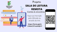 Os encontros ocorrerão nas tardes de sábado durante os meses de outubro e novembro