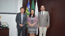 Visita de representantes do Red River College