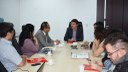 Visita de representantes do Red River College