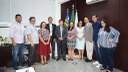 Visita de representantes do Red River College