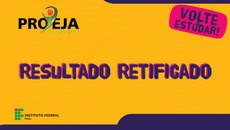 Confira resultado retificado