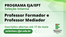 Para as duas funções, as inscrições podem ser feitas até quarta-feira, dia 17
