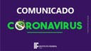 comunicado coronavírus