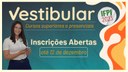 Estão sendo ofertadas 2.265 vagas em 58 cursos superiores