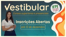 Estão sendo ofertadas 2.265 vagas em 58 cursos superiores