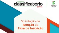 Para requerer o benefício o interessado deve comparecer até sexta-feira, 2 de junho, ao Campus para o qual deseja concorrer