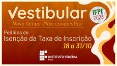 Os pedidos de isenção devem ser feitos até 31 de outubro, pela internet