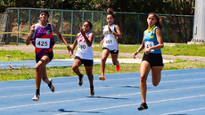 Keylane Maria Sales Bezerra, à direita da foto, conquistou ouro nos 400m rasos e prata no revezamento 4x100m