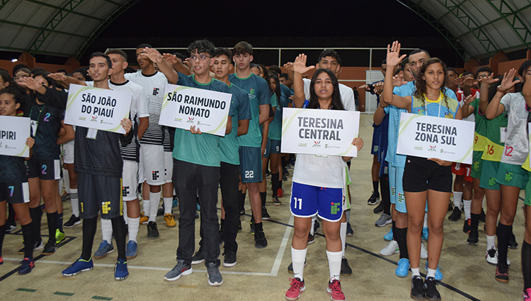 Durante os Jogos Intercampi do IFPI serão disputadas as seguintes modalidades: atletismo, futsal, handebol e voleibol