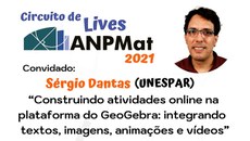 O palestrante é criador e coordenador do mais disputado curso de GeoGebra do país