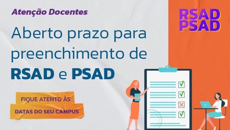PROEN informa sobre preenchimento do PSAD/RSAD
