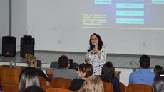 Palestra na Fundação Municipal de Saúde