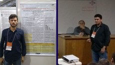 Fabrício Neves e Fabrício Higo em apresentações durante o VII CBENS