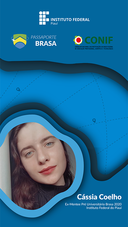 Cássia Coelho é ex-mentee Pré-universitário Brasa 2020