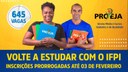 As inscrições devem ser feitas de forma presencial