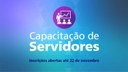 Inscrições podem ser feitas até 22 de novembro