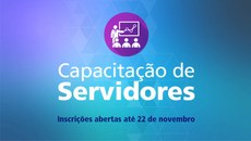 Inscrições podem ser feitas até 22 de novembro